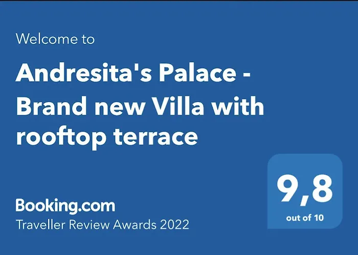 Andresitas Palace - Tropical Castle With Rooftop Terrace Villa Bale